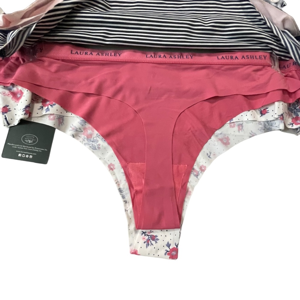 Laura Ashley 5 pack No-show panties Size Large - Picture 4 of 15